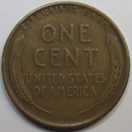 1931 D Lincoln Wheat Cent - antique Great Depression era Denver mintmark penny