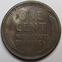 1926 S Lincoln Wheat Cent - antique San Francisco mintmark American wheat penny