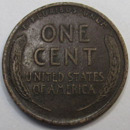 1913 Lincoln Wheat Cent - antique American wheat penny coin