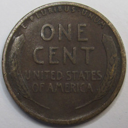 1915 Lincoln Wheat Cent - antique better condition American wheat penny coin