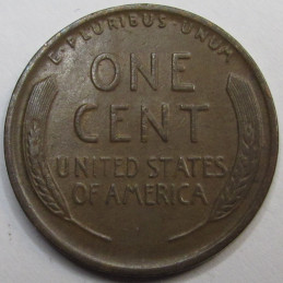 1923 Lincoln Wheat Cent - antique higher grade American wheat penny