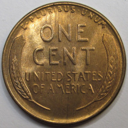 1936 S Lincoln Wheat Cent - antique San Francisco mintmark uncirculated wheat penny