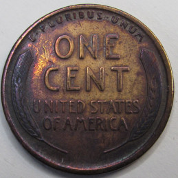 1910 Lincoln Wheat Cent - antique second year of issue historic American wheat penny