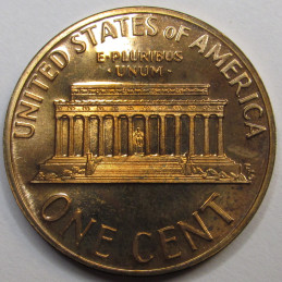 1973 S Lincoln Memorial Cent - vintage proof coin from San Francisco mint