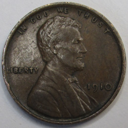 1911 Lincoln Wheat Cent - antique higher grade American wheat penny