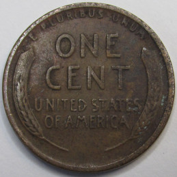 1916 Lincoln Wheat Cent - antique higher grade American wheat penny coin