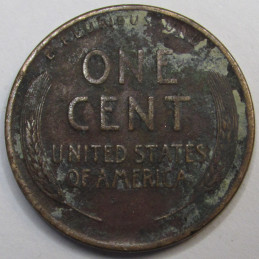 1918 Lincoln Wheat Cent - antique American wheat penny coin