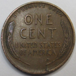 1920 Lincoln Wheat Cent - antique higher grade American wheat penny coin