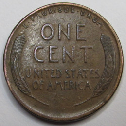 1924 Lincoln Wheat Cent - higher grade antique twenties American penny