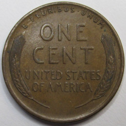 1927 Lincoln Wheat Cent - antique higher grade American wheat penny coin