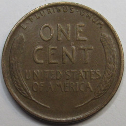 1929 Lincoln Wheat Cent - antique higher grade American wheat penny