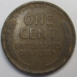 1921 Lincoln Wheat Cent - antique early twenties American wheat penny