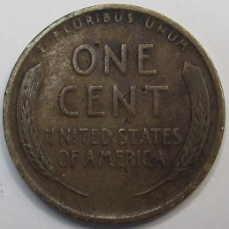 1921 Lincoln Wheat Cent - antique higher grade American wheat penny