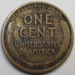 1923 S Lincoln Wheat Cent - antique San Francisco mintmark better date coin