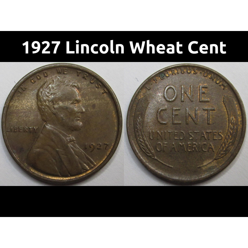 1927 Lincoln Wheat Cent