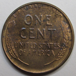 1937 S Lincoln Wheat Cent - antique Great Depression era S mintmark uncirculated penny