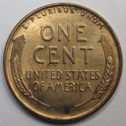 1938 Lincoln Wheat Cent - antique Great Depression era uncirculated penny coin