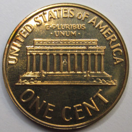 1962 Lincoln Memorial Cent - proof - beautiful flashy vintage American penny