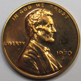 1970 S Lincoln Memorial Cent - Large Date Proof - beautiful flashy penny