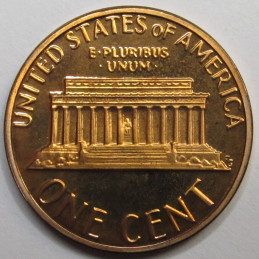 1983 S Lincoln Memorial Cent - vintage S mintmark American proof penny