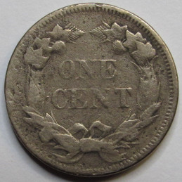 1858 Flying Eagle Cent - Small Letters - pre Civil War era cupronickel penny