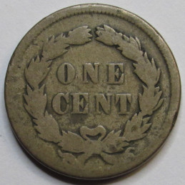 1859 Indian Head Cent - historic first year of issue pre Civil War era penny