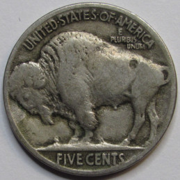 1917 Buffalo Nickel - antique better grade American Indian coin