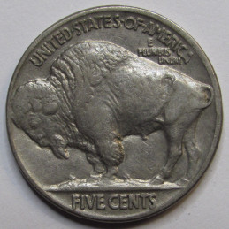 1934 Buffalo Nickel - antique hhigher grade American Indian five cent coin