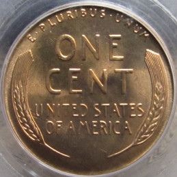 1955 S Lincoln Wheat Cent - PCGS Graed MS 65 RD