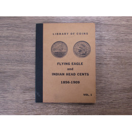 Library of Coins Album for Flying Eagle and Indian Head Cents - 1856-1909