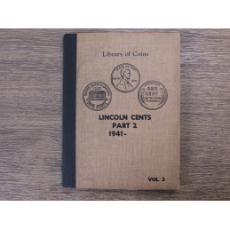 Library of Coins Album for Lincoln Wheat and Memorial Cents - 1941 onwards