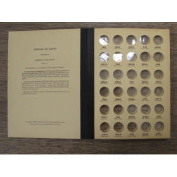 Library of Coins Album for Lincoln Wheat and Memorial Cents - 1941 onwards