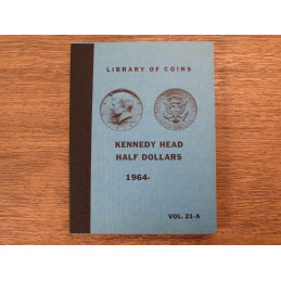 Library of Coins Album for Kennedy Half Dollars - 1964 onwards