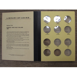 Library of Coins Album for Kennedy Half Dollars - 1964 onwards