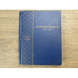 Whitman Bookshelf Album for Buffalo Nickels - 1913-1938