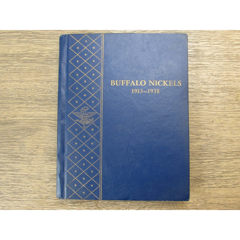 Whitman Bookshelf Album for Buffalo Nickels - 1913-1938