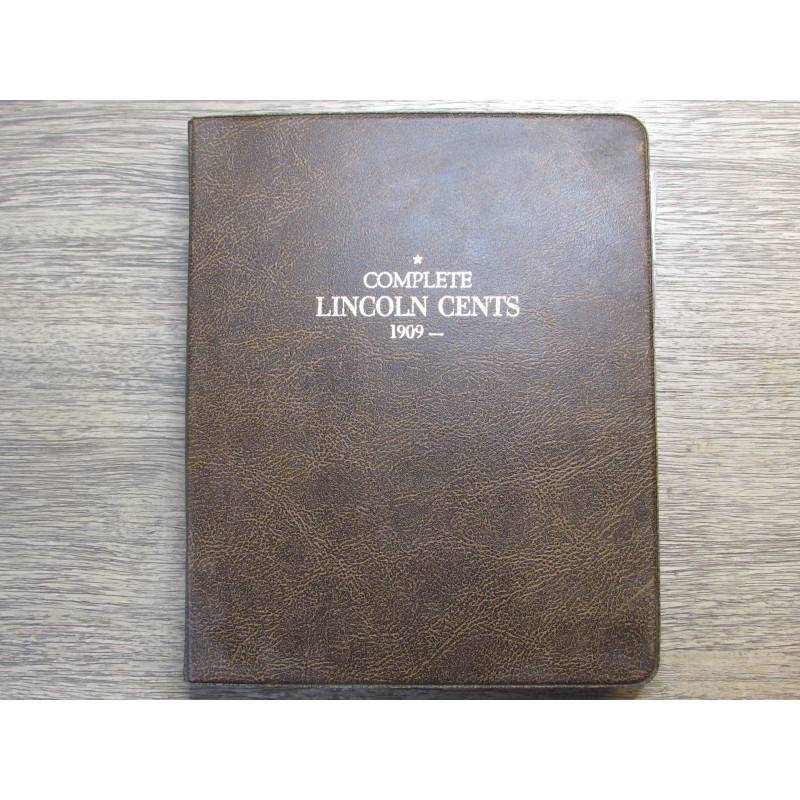 HARCO Album for Complete Lincoln Cents - 1909-1992 with proofs