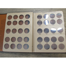 Dansco Album for Franklin Half Dollars - 1948-1963 - used coin supply