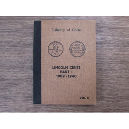 Library of Coins Album for Lincoln Wheat Cents - Part 1 - 1909-1940