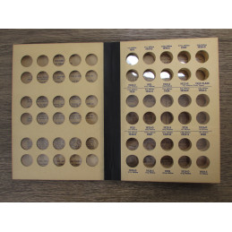 Library of Coins Album for Lincoln Wheat Cents - Part 1 - 1909-1940