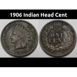 1906 Indian Head Cent - old...