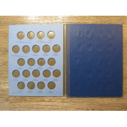 Whitman Coin Folder for Buffalo Nickels - vintage coin storage