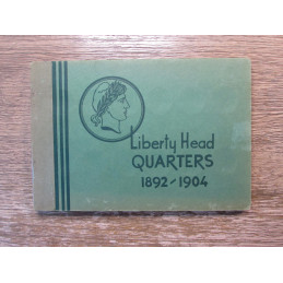 Wayte Raymond popular album for Liberty Head (Barber) Quartes - 1892-1904
