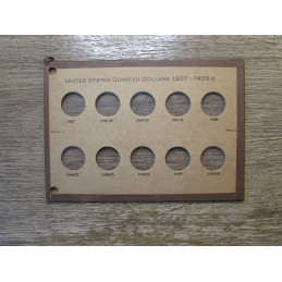 Set of Wayte Raymond boards for Barber Quarters - 1892-1909