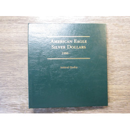 Littleton Coin Album for American Eagle Silver Dollars - 1986-2004