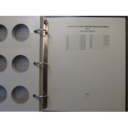 Littleton Coin Album for American Eagle Silver Dollars - 1986-2004