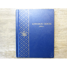 Whitman classic bookshelf coin album for Lincoln Cents - 1941-1965