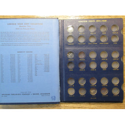 Whitman classic bookshelf coin album for Lincoln Cents - 1941-1965