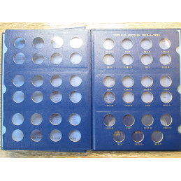 Whitman classic bookshelf coin album for Buffalo Nickels - 1913-1938