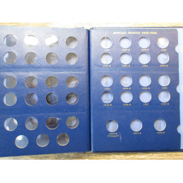 Whitman classic bookshelf coin album for Buffalo Nickels - 1913-1938